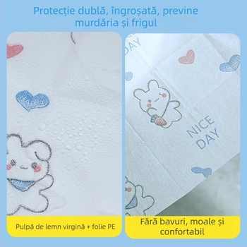 Capac de toaletă de unică folosință, cu acoperire totală pentru călătorii, capac de toaletă îngroșat și mărit pentru mame, capac de toaletă portabil.