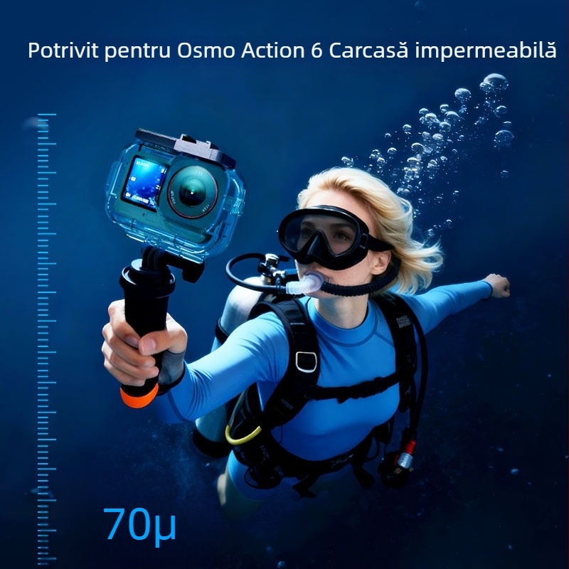 Kit de accesorii pentru scufundări DJI Osmo Action 6 pentru camere de acțiune din seria Action