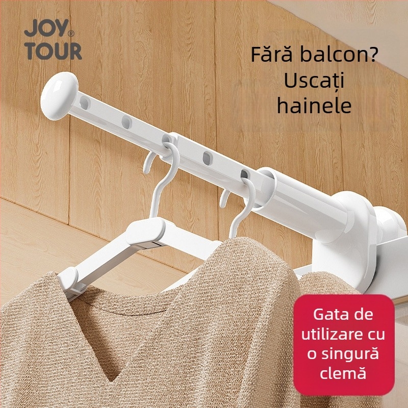 Uscător de haine telescopic, multifuncțional, pentru interior și exterior