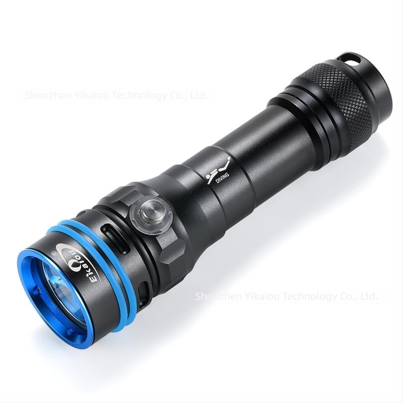 Ekaiou Dx2 LED Lanternă pentru scufundări — SFT40 iluminare subacvatică amfibie, set exterior