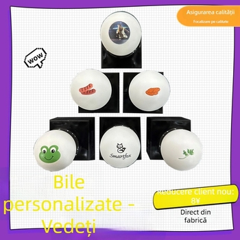 Minge de ping-pong cu model personalizat — imprimare personalizată pentru distracția copiilor și jocuri de competiție