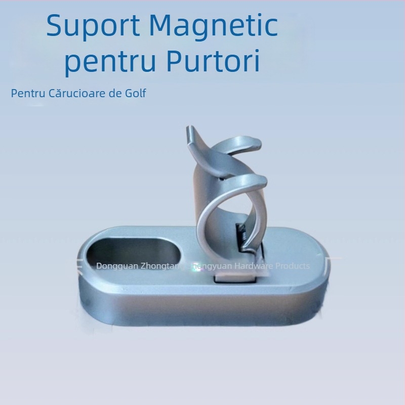 Suport magnetic pentru țigară pentru cărucior de golf, cu design tip canal