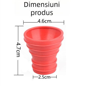 Culegător de mingi de golf cu cupă de aspirație din cauciuc – accesoriu golf mini