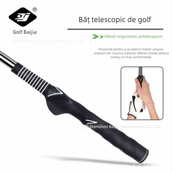 Antrenor telescopic pentru swing de golf, cu semnal sonor, bețe de antrenament BJ-229