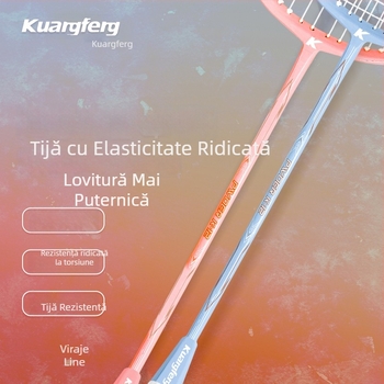 K12 Gale Rachetă de badminton – ușoară, durabilă, rezistentă la deformare, construcție din aluminiu de înaltă calitate