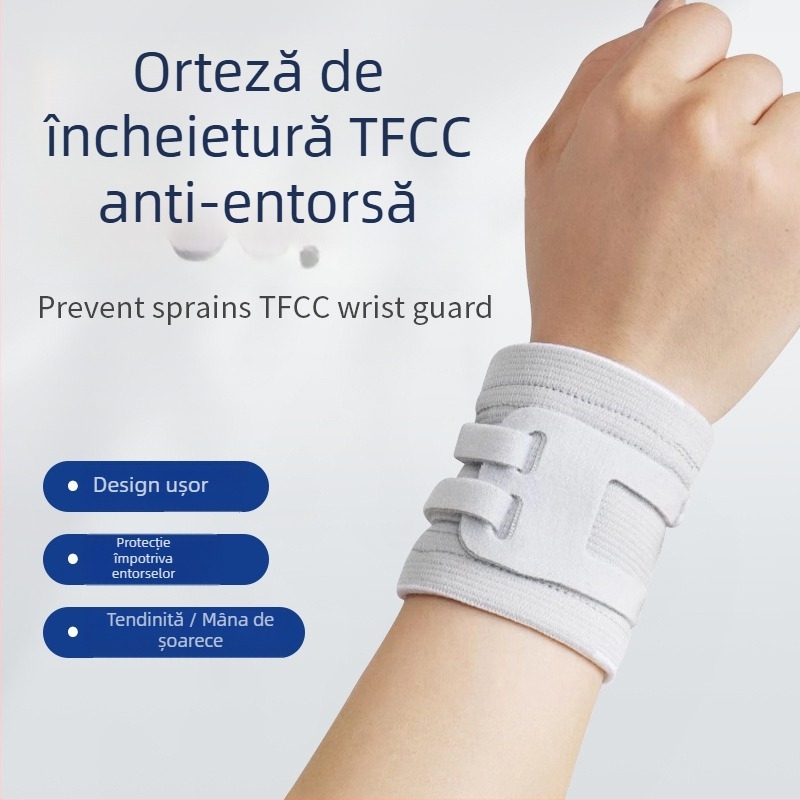 TFCC orteză pentru încheietură, protecție pentru tendoane și teacă articulară, pentru tenis și badminton, compresie elastică, pentru bărbați și femei