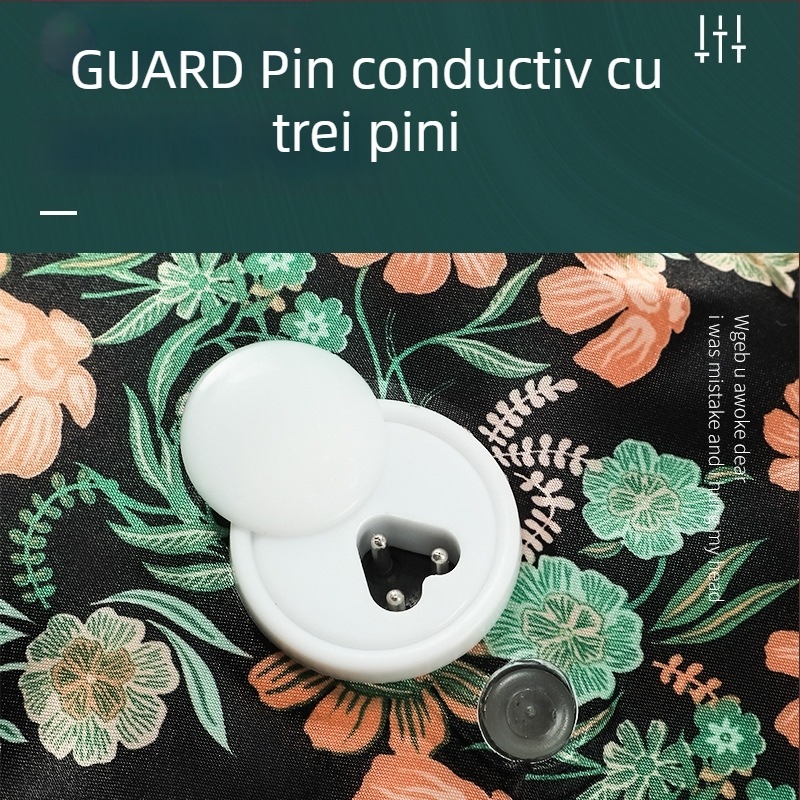 Geantă încălzitoare cu apă cu priză britanică, material din flanel gros, încălzitor pentru mâini, întrerupere automată, protecție împotriva exploziei, buzunar inferior cu fermoar