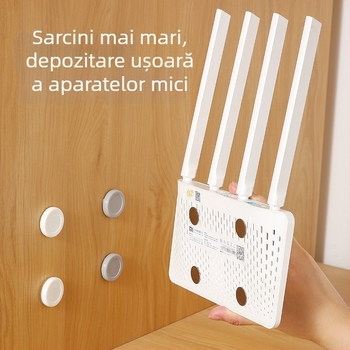 Suport magnetic de perete pentru telecomenzi, fără găuri, adeziv puternic, pentru TV și aer condiționat