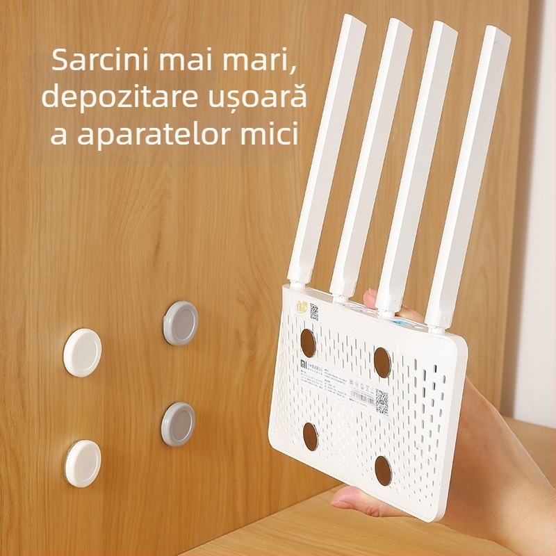 Suport magnetic de perete pentru telecomenzi, fără găuri, adeziv puternic, pentru TV și aer condiționat