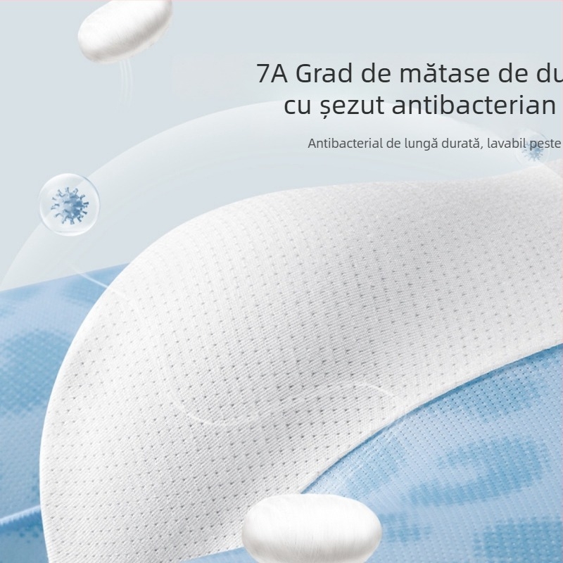 Boxeri bărbătești din mătase de gheață, respirabili, uscare rapidă, cu plasă din nailon imprimată