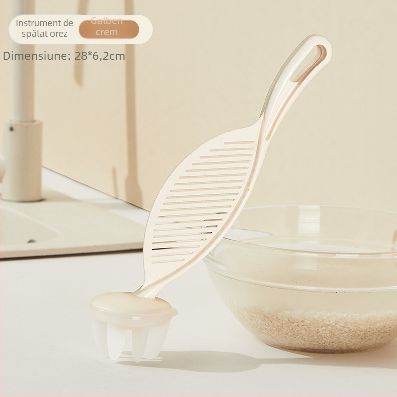 Noul Spălător Multifuncțional de Orez pentru Bucătăria de Acasă, Rezistent la Îngheț, Ușor de Spălat și de Scurgere a Orezului