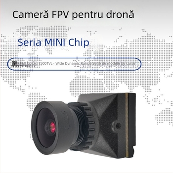 Dronă FPV de curse cu zonă țintă mare, cameră în formă de floare cu iluminare neagră, latență redusă, performanță în condiții de lumină scăzută, modul cameră cu nucleu de culoare complet