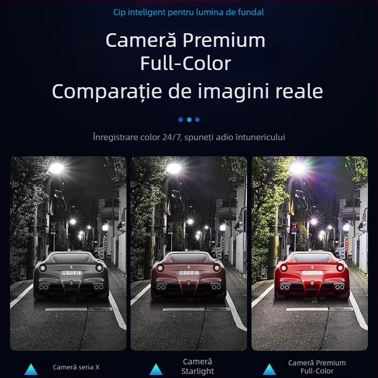 Cameră IP outdoor pentru supraveghere, HD în culori complete și vedere de noapte, pentru uz rezidențial și comercial, Seetong Tian Shitong