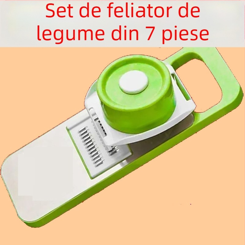 Tăietor de legume și răzător multifuncțional pentru bucătărie