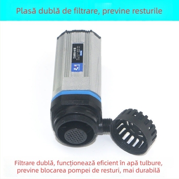 Pompa de apă de 12V pentru acvariu, mică, auto-primantă, portabilă