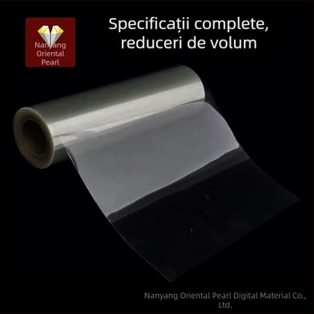 Film transparent pe bază de apă pentru imprimare cu jet de cerneală, destinat fabricării plăcilor și serigrafiei PCB, 30 m