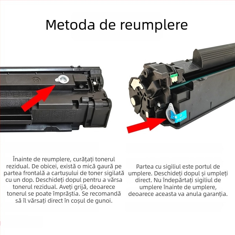 Cartuș toner HP P1106 pentru imprimantă laser, compatibil cu 1106 CC388A 388A 88A CE655A