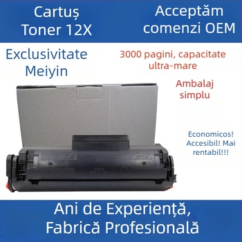 Cartuș toner Q2612A pentru HP 1020 Plus, 1010, M1005 și 1018