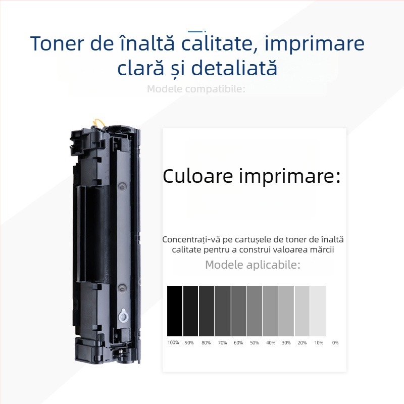Cartuș de toner HP CC388A compatibil, personalizat pentru M1216nfh, M126/NW, M1218NFS și M1314