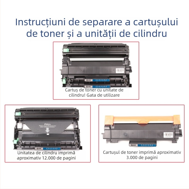 Unitate drum și toner pentru Brother TN2425/DR2450 – compatibil cu DCP-7190DW, DR2450, MFC-7895DW, DCP-7195DW