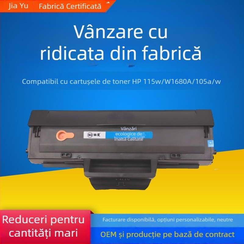 Cartuș toner W1680A/W168A pentru HP 105A, 115W, 115NW, 116W, 117W