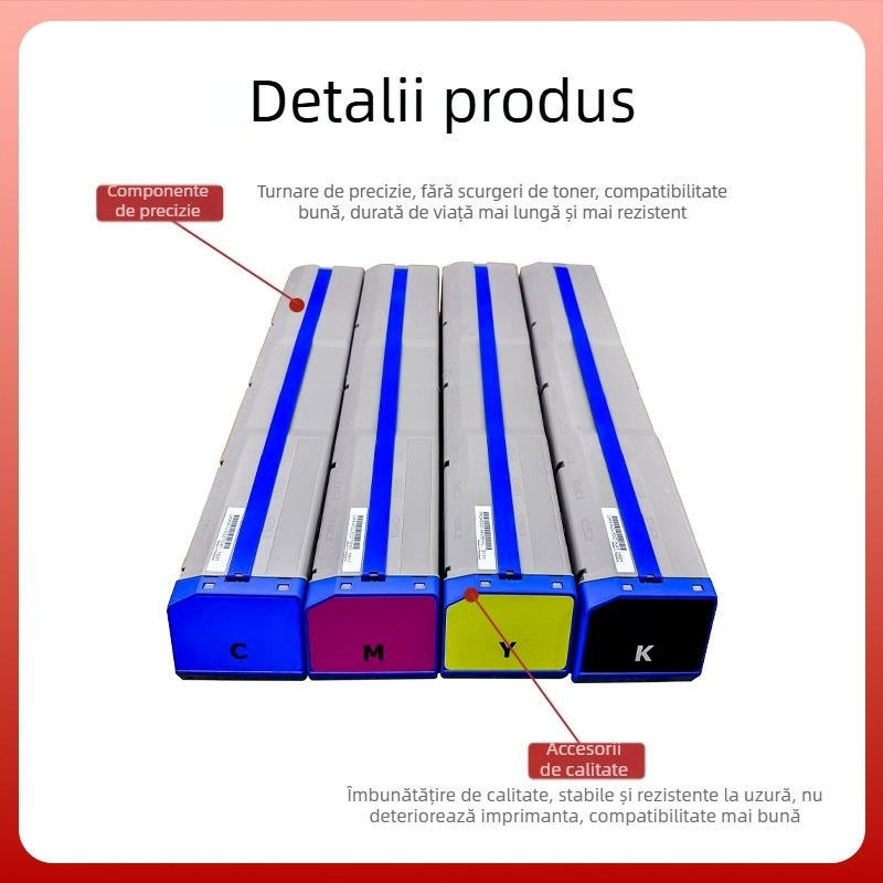 Cartuș toner și ansamblu tambur pentru Oki C911/C931/C941/C942