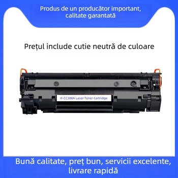 Cartuș toner HP pentru imprimantă laser, compatibil cu modelele M1136, M126a, P1108, P1106, P1007, CC388A, 388A, 88A