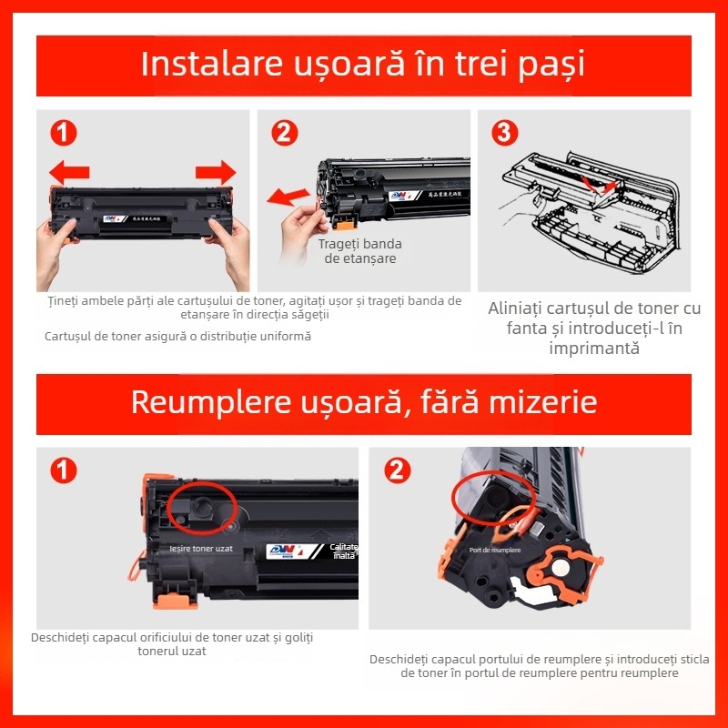 CC388A cartuș toner pentru HP LaserJet P1007/P1008/M1136
