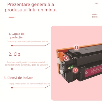 Cartuș toner compatibil HP CF510A/CF511A/CF513A/CF512A pentru imprimantă cu laser color HP M154nw/M154a/M180nw/M180n/M181fw