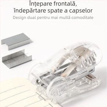 Capsator mini transparent pentru elevi, portabil și ușor de utilizat, dual-use