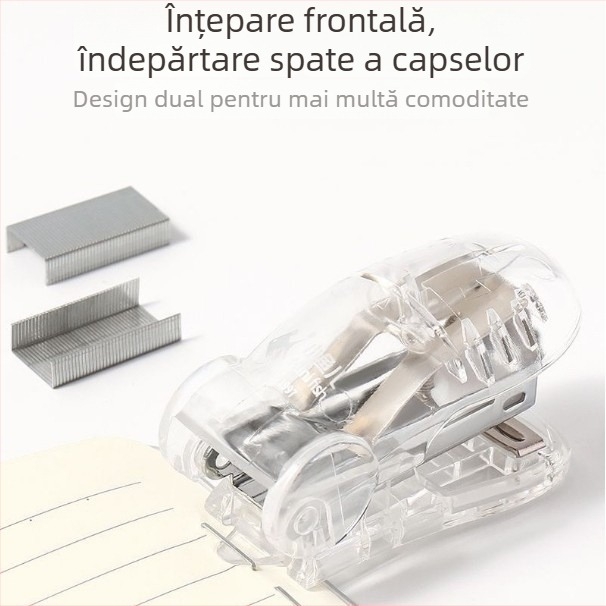 Capsator mini transparent pentru elevi, portabil și ușor de utilizat, dual-use