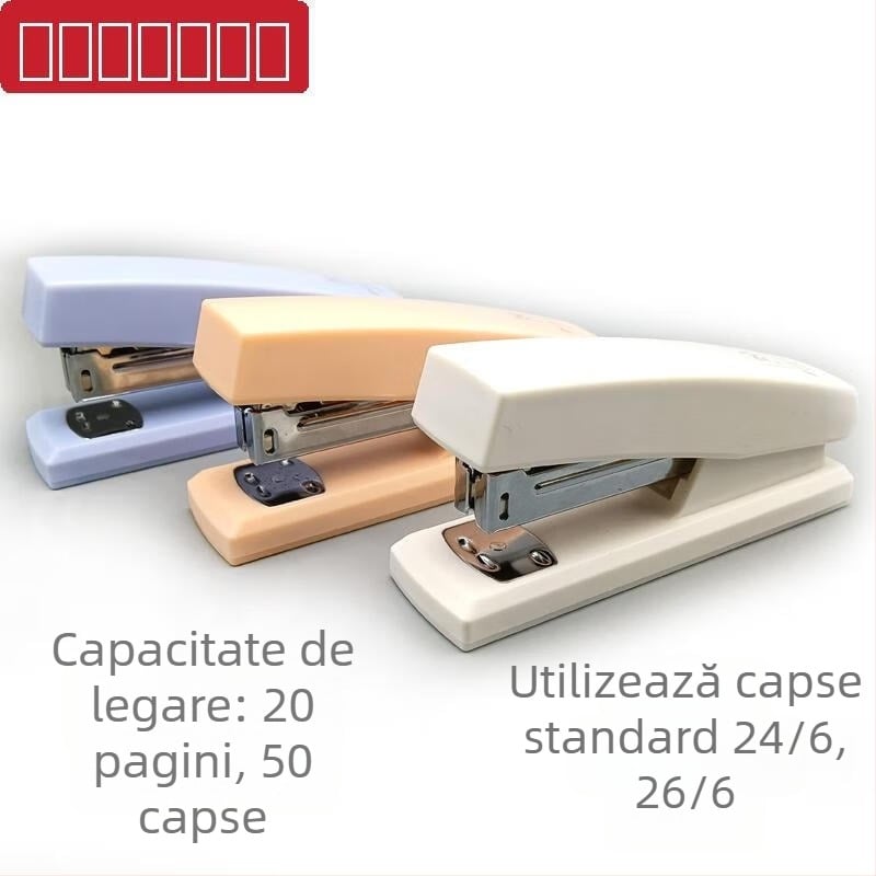 Mikami X280-20 Capsator manual pentru legare, Nr.12, 20 de pagini