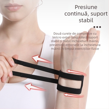 TFCC protecție de încheietură pentru badminton – protecție ușoară a încheieturii pentru fitness, anti-entorsă, unisex pentru tenis și baschet