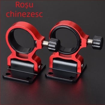 Cutie de pescuit pliabilă cu suport pentru umbrelă din aliaj de aluminiu-magneziu, suport pentru umbrelă rezistent la vânt și accesorii pentru cutia de pescuit