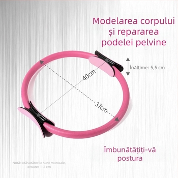 Inel Pilates Heming pentru antrenamentul mușchilor picioarelor și coapselor – cerc de rezistență pentru fitness și yoga