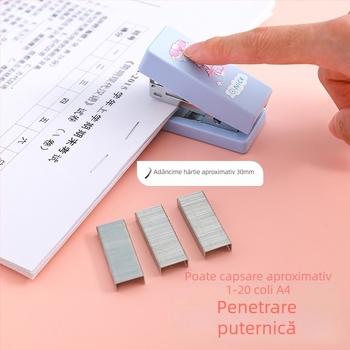 Mini capsator și extractor de capse, portabil pentru birou