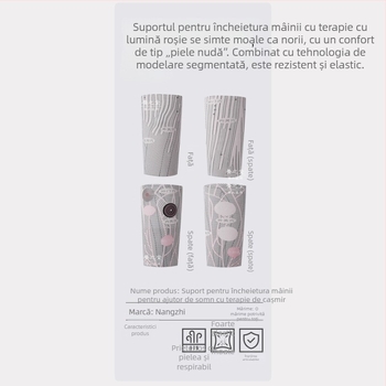 Orteza de încheietură cu terapie magnetică și medicină pe bază de plante, infraroșu îndepărtat, autoîncălzire, unisex