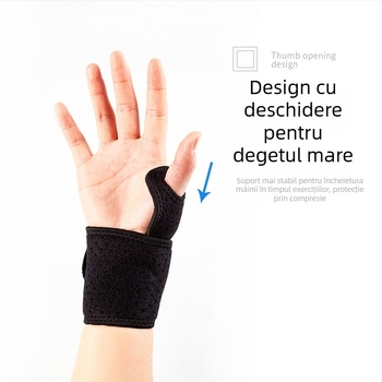 Protecții de încheietură pentru baschet, badminton și tenis – ușoare, unisex