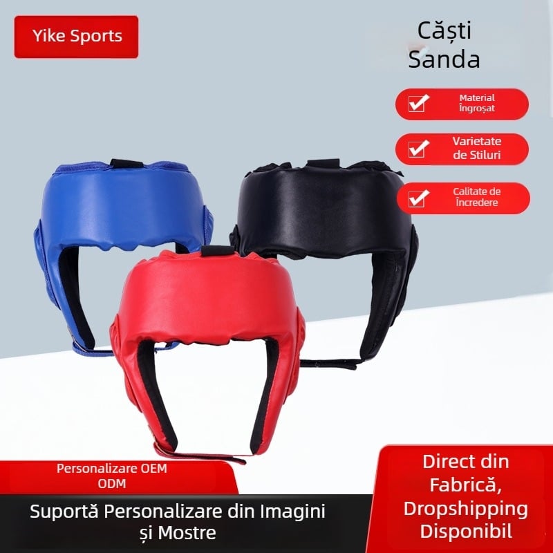 Protecție pentru cap pentru MMA, box, Muay Thai și Taekwondo — antrenament și competiție