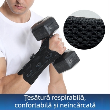 Bandă de încheietură pentru sport în aer liber, compresie, reglabilă, respirabilă, pentru antrenament