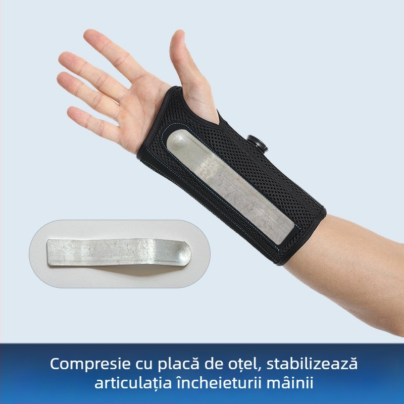 Bandă de încheietură pentru sport în aer liber, compresie, reglabilă, respirabilă, pentru antrenament