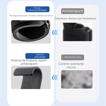 Protecție universală pentru încheietura mâinii pentru tracțiuni la bara orizontală, cu cârlig de asistență