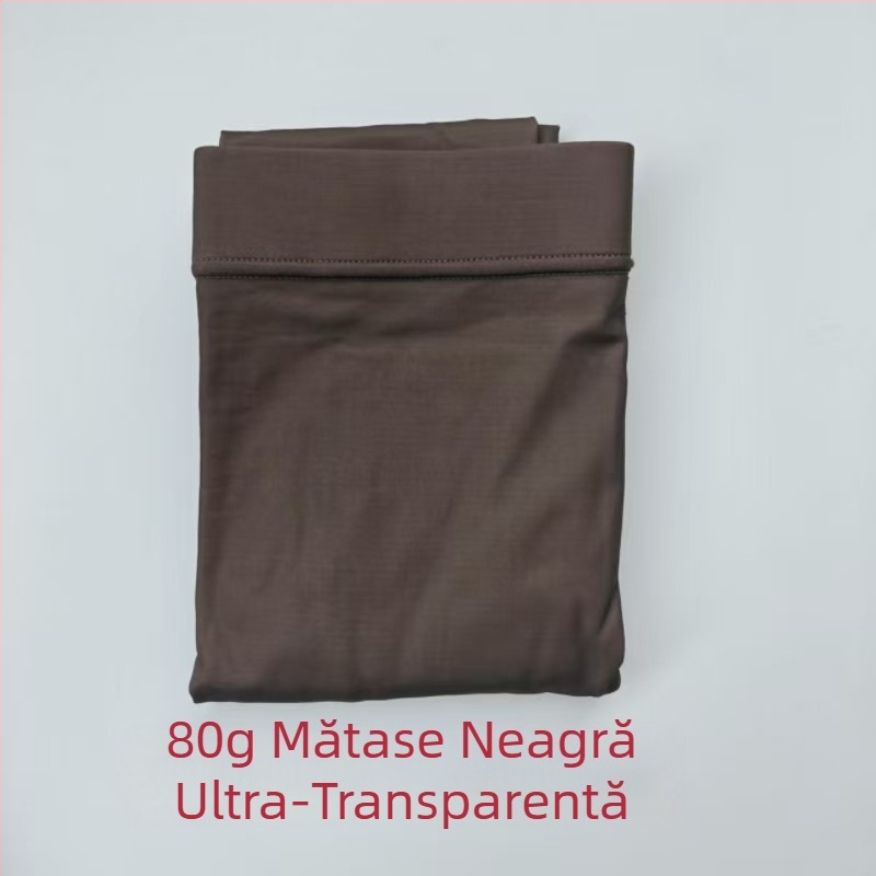 Far East 8110 Colanți transparenți negri pentru femei, primăvară-toamnă, lucioși, aspect de picioare goale