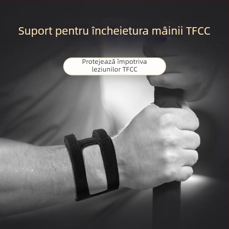 Protecție TFCC pentru încheietura mâinii, pentru badminton și baschet, suport ultra-subțire pentru fixare în entorse și reabilitare