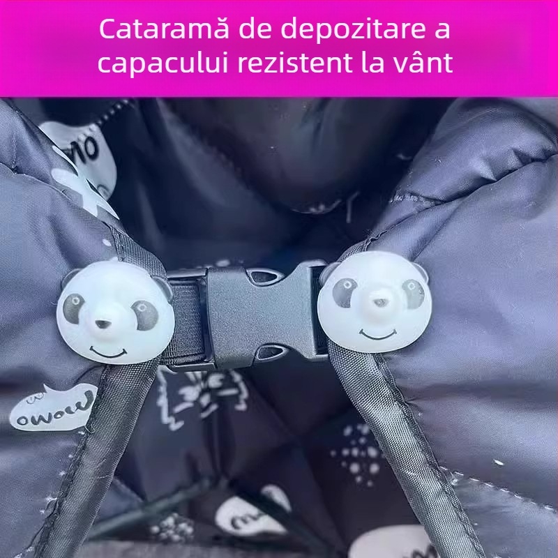 Clip universal pentru parbriz, design desen animat, pentru vehicule electrice, detașabil și reglabil