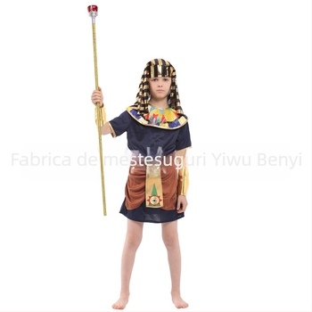 Costum de Halloween pentru băieți: Faraon egiptean și Prinț egiptean – Costum pentru reprezentație școlară
