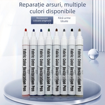 Marker textil pentru nume pentru copii – rezistent la apă și ulei, nu se decolorizează la spălare; potrivit pentru uniforme școlare și scriere pe haine