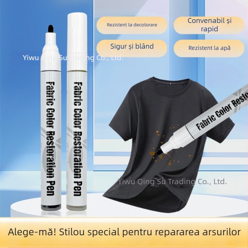 Marker textil pentru nume pentru copii – rezistent la apă și ulei, nu se decolorizează la spălare; potrivit pentru uniforme școlare și scriere pe haine