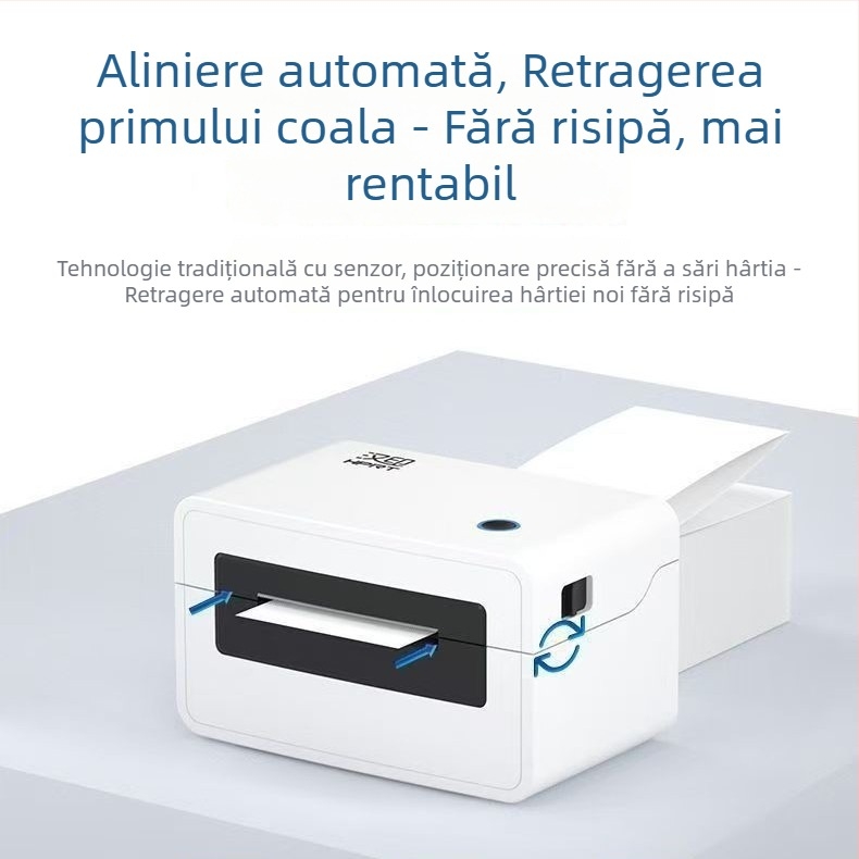 Han Seal N41 Imprimantă portabilă de etichete cu Bluetooth, termică, pentru etichete 100x150 mm