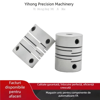 Cuplaj din aliaj de aluminiu cu înfășurare pe fir, șurub de fixare, encodor elastic, servomotor cu cuplu înalt pentru imprimante 3D